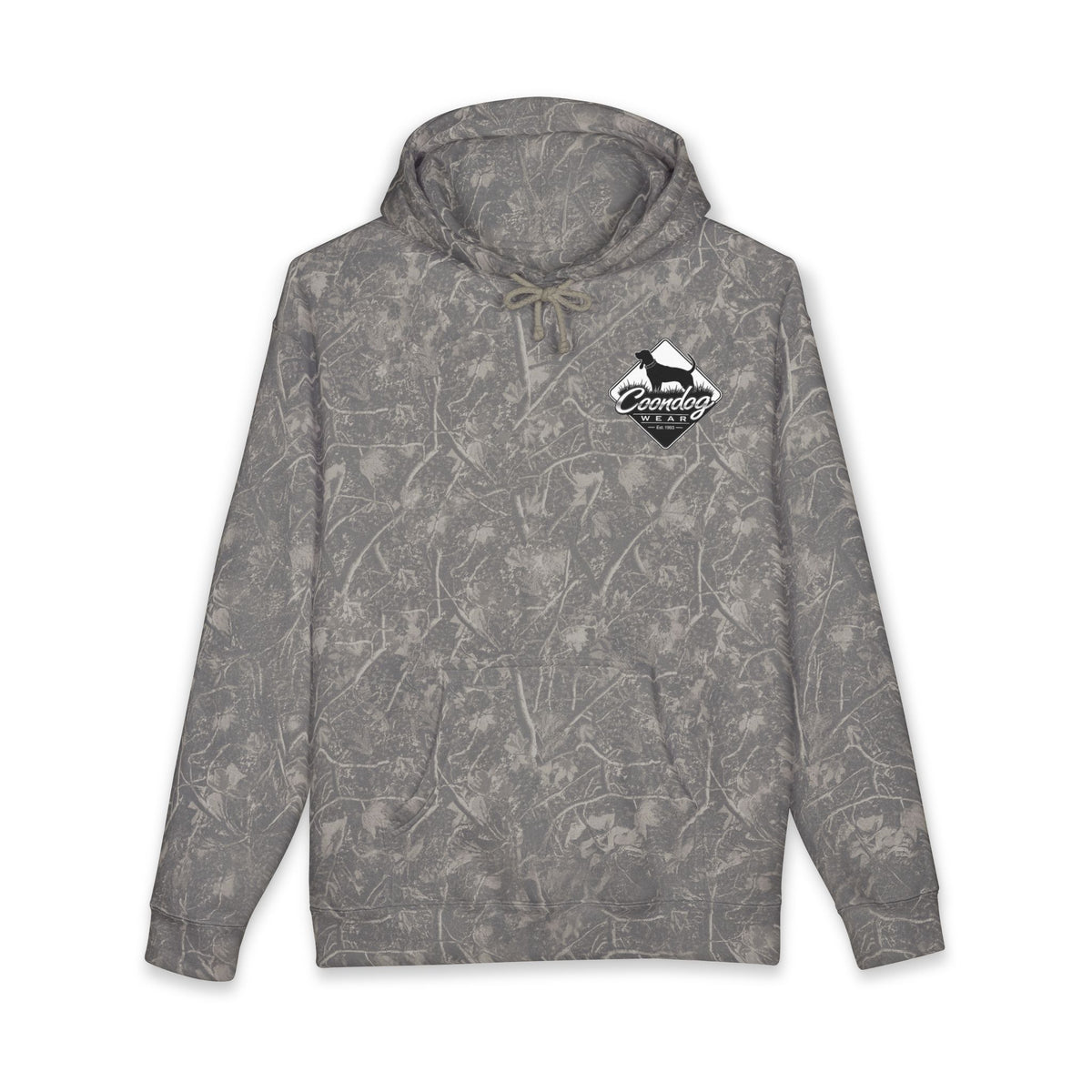 Coondog Classic White Diamond Heavyweight Hoodie
