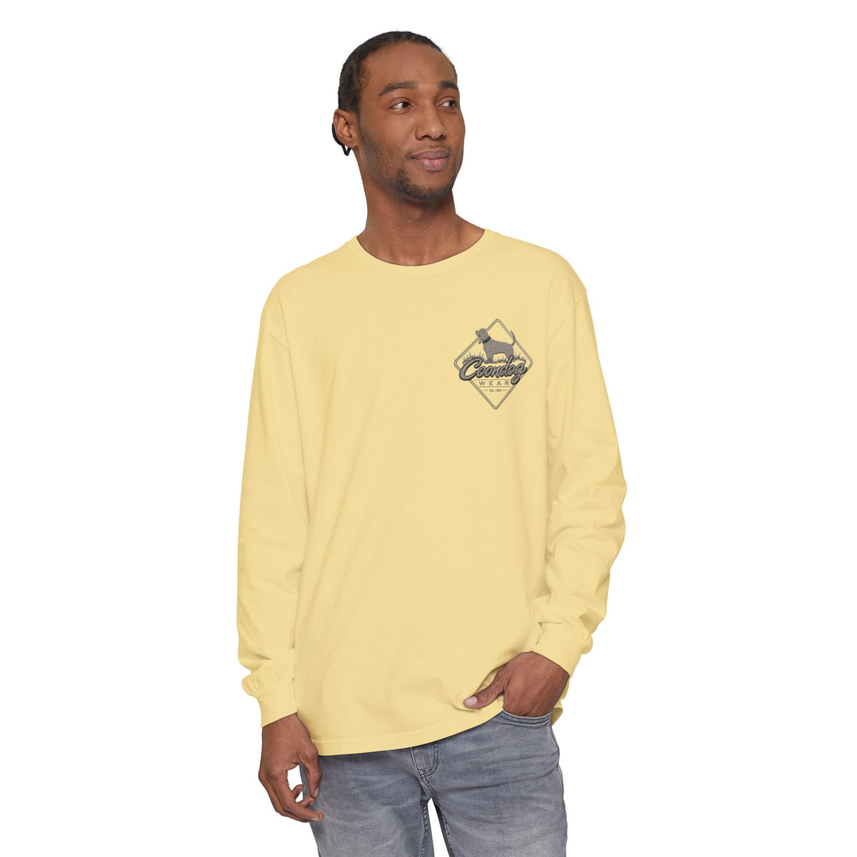 Coondog Stone Cold Concrete Diamond Hunting Long Sleeve Shirt