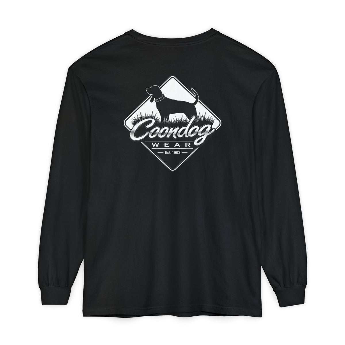 Coondog Classic White Diamond Hunting Long Sleeve Shirt